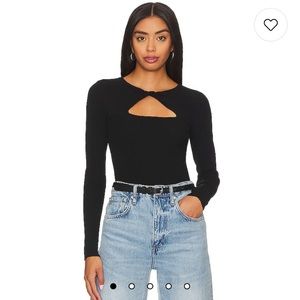 BNWT Rails Erin’s Rib Top in Black